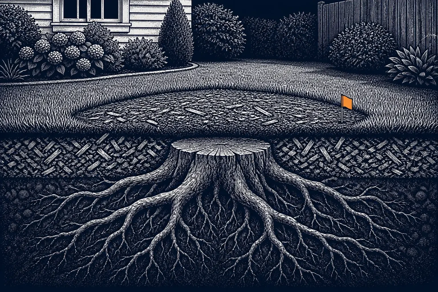 What Actually Happens to Your Yard After Stump Grinding (Roots, Mulch, and Next Steps)